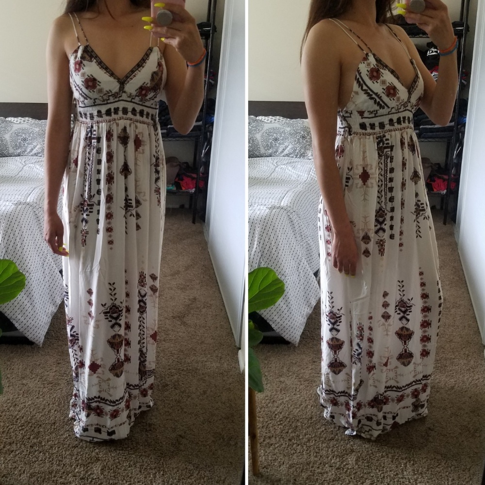 ❣SOLD❣White Boho Chic Summer Dress